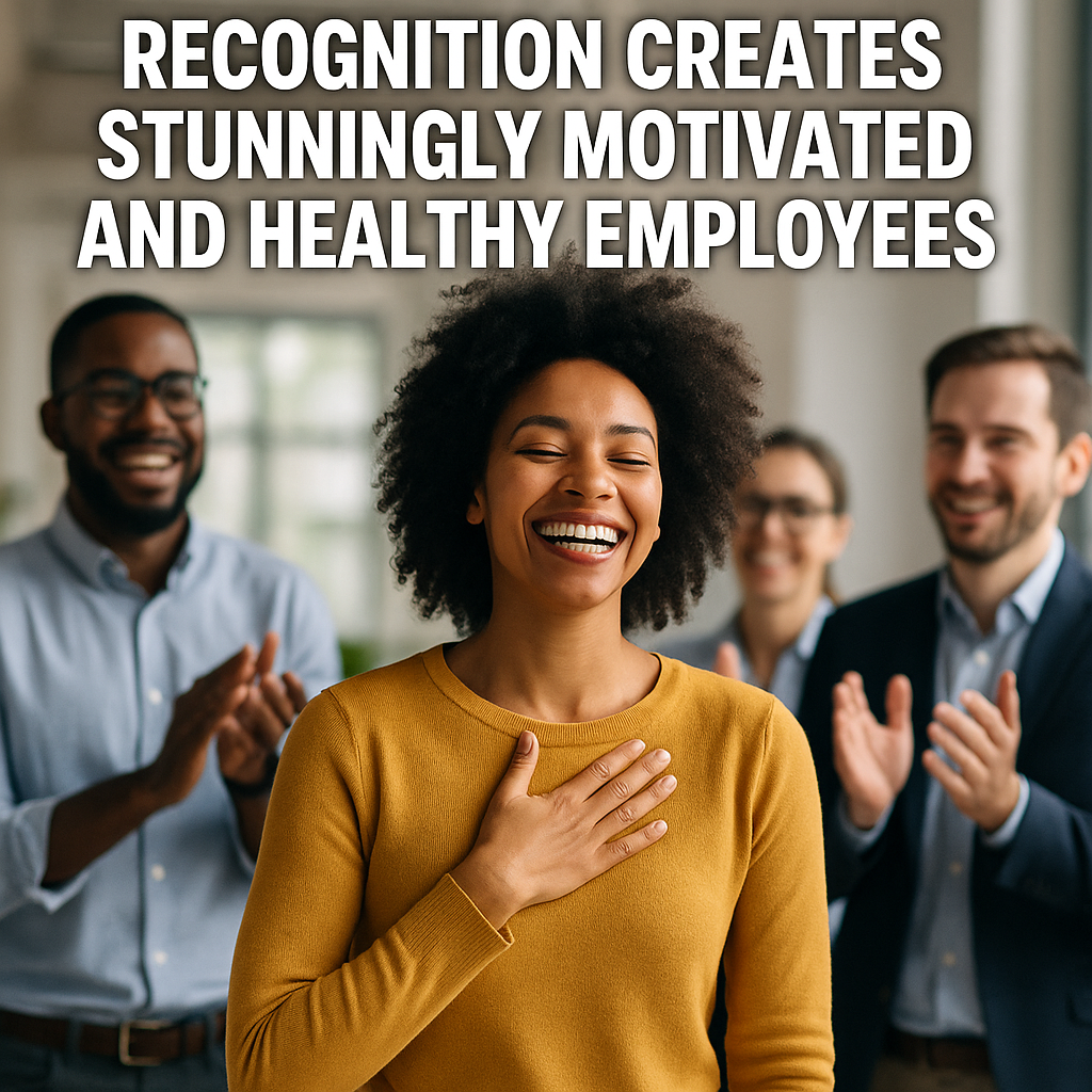 Generate a high-quality, relevant image prompt for an article about: Recognition Creates Stunningly